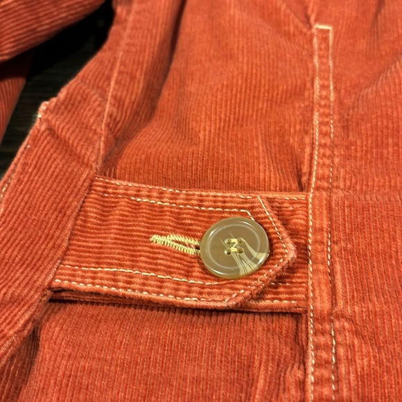 Tulle orange corduroy jacket - Picture 9 of 10